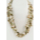 Shell and Pearl 4-Strand Necklace